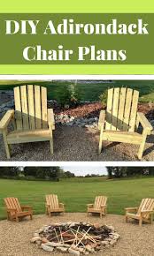 Diy Adirondack Chair Plans Simple Plans For A Comfortable Beautiful And Inexpensive Patio Backyard Inexpensive Patio Fire Pit Chairs Adirondack Chair Plans