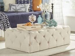 Kellen rectangle tufted cocktail ottoman natural. Rectangular Tufted Ottoman Coffee Table