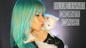 Diy Hair Color Testing Bubblegum Blue By Crazy Color Diy Hairstyles Hair Color Diy Hair Color