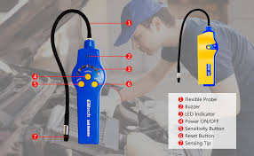 【adjustable sensitivity】7 grade sensitivity with maximum. Amazon Com Elitech Hld 200 Refrigerant Leak Detector Portable Gas Leak Detector Halogen Leak Detector Car Hvac Freon Leak Detector Industrial Scientific