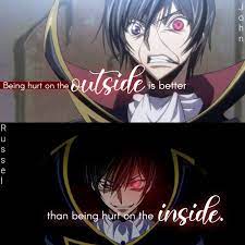 Code Geass Anime Quotes Inspirational Anime Quotes Anime