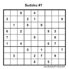 The main reason why people love this game so much is that it helps us to train our brains. Printable Sudoku Puzzles Sudoku Print Out Sudoku Printout