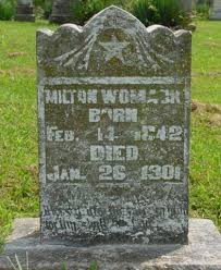 Milton Womack (1842-1901)