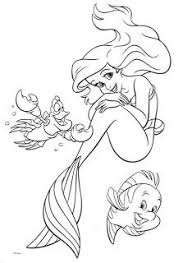 Ariel playing with flounder on disney princesses coloring page to color, print and download for free along with bunch of favorite disney princesses coloring page for kids. Pin On Mermaid Party