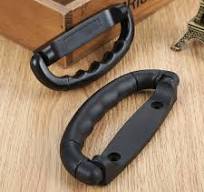 Travel Case Handle SPYMINNPOO Luggage Handle Replacement - Black Plastic  Carry Handle With Rubber Grip For Suitcases Suit Case