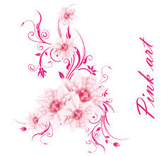 Free Vector Art Lovely Pink Flowers Vector Flowers Free Vector Art Floral Vector Png