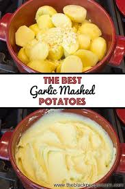 Garlic Mashed Potatoes Recipe Easy Instructions For How To Make The Best Creamy Garl Garlic Mashed Potatoes Recipe Easy Potato Recipes Garlic Mashed Potatoes