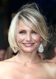 Layered curly bob hairstyles for women over 40. Cameron Diaz Bob Hairstyles For Women Over 40s Hairstyles Weekly