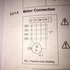 Controller terminals to motor lead wiring connections. How To Wire 3 Phase Motor To Vfd Electrical Engineering Stack Exchange