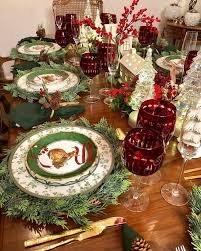 It lends a touch of nature to your tablescape and comes cheap too. Christmas Table Ideas Whaciendobuenasmigas