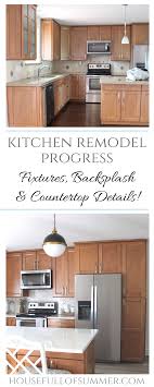 kitchen remodel progress: fixtures