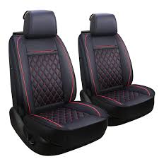 Luckyman Club Car Seat Covers For 2 Front Seat Fit Most Sedan Suv Truck Van Nicely Fit For Kia Sportage Optima Forte Soul Rio Niro Airbag Compatible In 2020