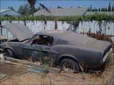 Someone S Project Car 67 Mustang For Sale Google Search Abandoned Cars Junkyard Cars Mustang Fastback