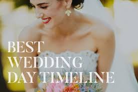 Let it inspire you to create a schedule that will give you time to enjoy your big day. Free The Best Wedding Day Timeline Template Tips Pdf And Checklist