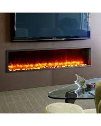 An electric fireplace is an electric heater that mimics a fireplace burning coal, wood, or natural gas. Get The Deal 29 Off Wade Logan Belden 63 Built In Led Wall Mount Electric Fireplace Insert Wlgn8381