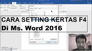 Tutorial kali ini saya menggunakan printer kanon tipe ip2770, untuk printer yang demikian tutorial cara print kertas f4 agar tidak terpotong, semoga dapat bermanfaat dan jika masih ada kendala silahkan didiskusikan melalui kolom komentar. Cara Print Kertas F4 Di Cannon Ip2770 Di Ms Office Word 2016 Youtube
