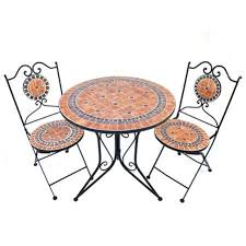 800 x 800 jpeg 169 кб. Marvell S Terracotta Tile Mosaic Bistro Set Of 3 Rrp 194 99 Achica Price 115 00 Outdoor Bistro Set Outdoor Dining Spaces Mexican Garden Ideas
