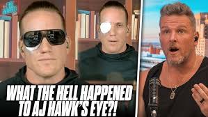 What The Hell Happened To AJ Hawk's Eye?!