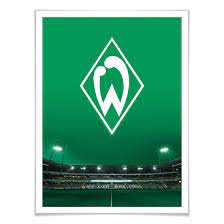Graphic design elements (ai, eps, svg, pdf,png ). Poster Werder Bremen Logo Mit Tribune Wall Art De