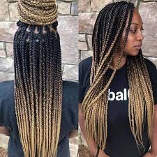 Black And Blonde Ombre Knotless Braids 2019 Latest Amazing Individual Braids To Try Individual Braids Hairstyles Braided Hairstyles Braided Hairstyles Easy