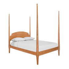 I love this bed, especially in white. Renfrew Pencil Post Bed Vermont Woods Studios