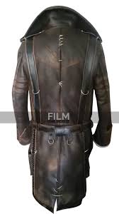 Fallout 4 Brotherhood Of Steel Arthur Maxson Fur Collar Leather Coat Leather Coat Leather Mens Leather Coats