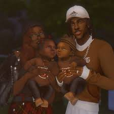 Sasha's Space: "Struck by love legacy gen1 The founder's name is Noelle  Roberson and she's married to Julian B. Roberson. They have twins named  Conan and Nancy 🥹🤎🤎" — Bluesky