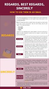 Meaning, pronunciation, synonyms, antonyms, origin, difficulty, usage index and more. Regards Best Regards Sincerely Which To Use In An Email 7esl