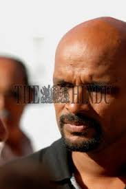 Sebastian Xavier, former international swimmer, seen during the Senior  National Swimming Championship in Thrissur, Kerala,...