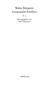 (au pluriel) voisinage, abords immédiats; Benjamin Walter Gesammelte Schriften Band 5 Das Passagen Werk