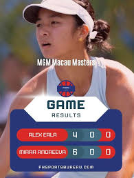 Mirra Andreeva wins the first set 6-4 against Alex Eala in their MGM Macau  Tennis Masters exhibition match. Vamos, ALEX! 🔥🔥🔥 #MGMMacauTennisMasters  #AlexEala #tennismasters