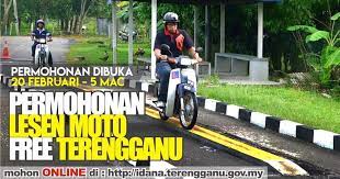 Silakan berikan dia motor apapun, tapi hasilnya tetap akan lambat. Info Terengganu Darul Iman Lesen Motor Percuma