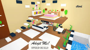 To make a cute aesthetic pet room in adopt me. Modern House Adopt Me Builds Cute Room Ideas Tree House Designs Pet Adoption Certificate