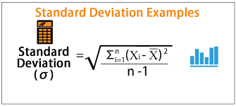 It is the measure of the spread of numbers in a data set from its mean value and can be represented using the sigma. Standard Deviation Examples With Step By Step Explanation