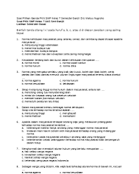 Jawaban paket pkn kelas 9 hal 184. Soal Pkn Bab 6 Kelas 7