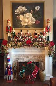 Nutcracker Mantel For Christmas Christmas Mantle Nutcracker Christmas Christmas Crafts