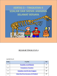 Kajian zaman prasejarah dijalankan oleh ahli arkeologi. Soalan Dan Skema Jawapan Sejarah Tingkatan 4 Kertas 3