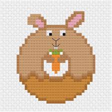 Donut Bunny Cross Stitch Pdf Pattern Ringcat In 2020 Cross Stitch Animal Cross Stitch Patterns Stitch Patterns