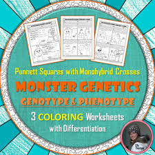 Mendel performed seven monohybrid crosses involving contrasting traits for each characteristic. Monohybrid Crosses Worksheets Teaching Resources Tpt