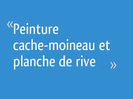Sous face de bandeau de rive f1123wgo. Peinture Cache Moineau Et Planche De Rive