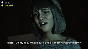 Beth reading Mike's note to Hannah