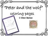 Pinocchio coloring pages of the fairy godmother, missing school and getting captures are just a few of the many coloring sheets and pictures in this section. Peter And The Wolf Coloring Pages Worksheets Teaching Resources Tpt