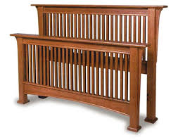 Amish furniture of bristol offers quality mission style hardwood dining room suites, bedroom furniture, hall tables, hutches, end tables and bookcases. Millcreek Mission Amish Bed Amish Bedroom Furniture Sugar Plum Oak Amish Furniture In Norfolk Nebraska