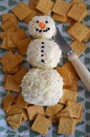 Easy Snowman Cheese Ball Recipe Christmas Party Food Holiday Appetizers Christmas Appetizers