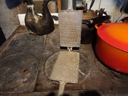 Gaufrette Iron For Making Ice Cream Cones