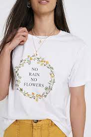 Maybe you would like to learn more about one of these? Uo No Flowers Organic Cotton T Shirt Urban Outfitters Uk