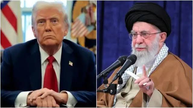 ٹرمپ کی بمباری کی دھمکی کے جواب میں ایرانی رہبرِ اعلیٰ علی خامنہ ای کا ردِ عمل - BBC News اردو