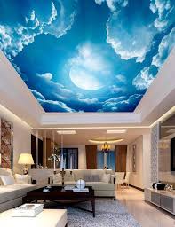 We Will Help You Realize The Original Ideas Change The Perception Of Space And Recreate The Stylish Design Sky Ceiling Ceiling Design Custom Photo Wallpaper