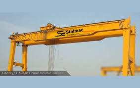 Gantry Goliath Crane Stalmac Make Gantry Goliath Cranes Are Design Manufactured In Accordance With Is 4137 The Structural Parts Of Gantry Crane Crane Hoist