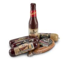 Peanuts & summer sausage a low carb diet. Beef Summer Sausage Humbird Cheese Mart